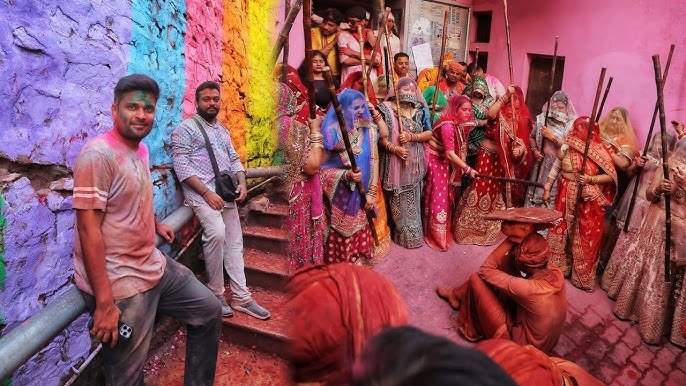 Lathmar Holi Celebration